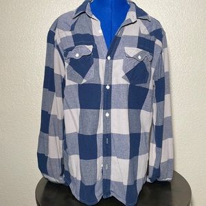 Blue flannel